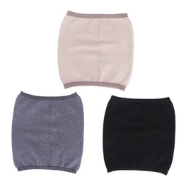 BESPORTBLE Elastic Warm Waistband Abdominal Support for Women Waist Belt Waist Support Warm Stomach Abdomen Protector s Black