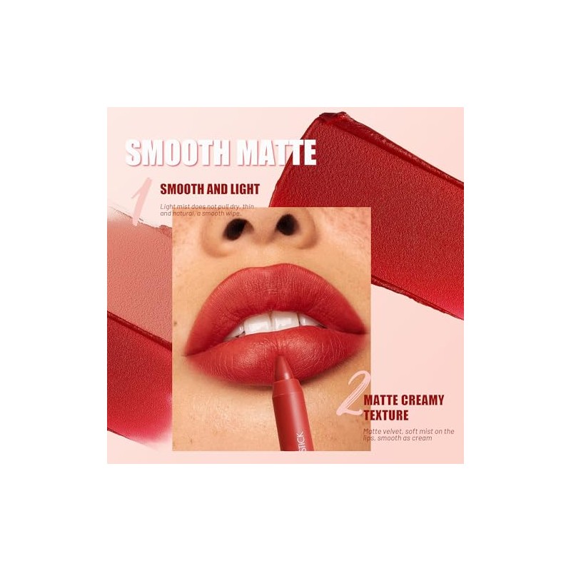 Set de Labiales y Delineadores, 4 Piezas, 01- para Labios