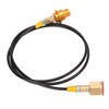 CO2 Tank Adapter Hose 60 Inch Brass ABS Soda Machine