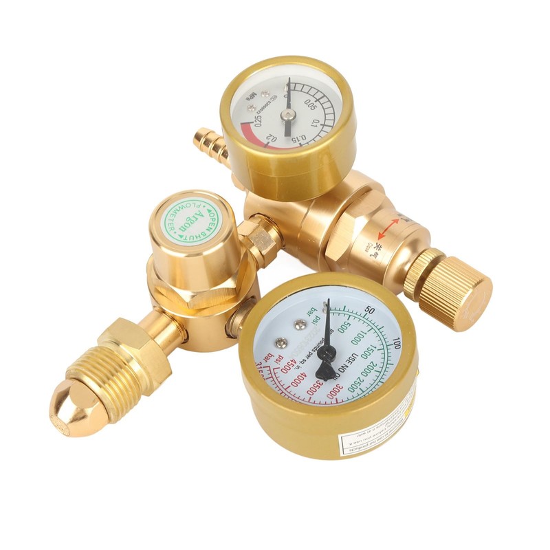 Welder Gas Regulator CO2 MIG TIG Flowmeter for Welding Applications