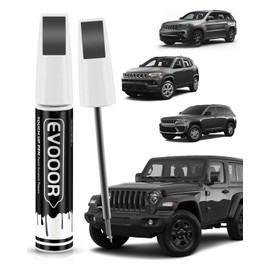 EVOOOR PAU/LAU Granite Crystal Metallic Touch Up Paint Compatible with JeepExact Match 2 in 1 Touch up Paint for Chips and Nicks Repair