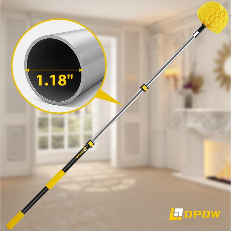 20 Foot High Ceiling Duster Kits with 5-12ft Heavy Duty