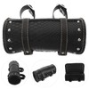 Holibanna Motorcycle Handlebar Bag Saddle Bag, Pu Leather Motorcycle Fork