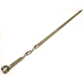Skewer for Shish Kabob, Heavy Duty Stainless - 24"