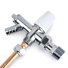 Wärmer System 8-10mm Angled Radiator Valve, Lockshield Angled Radiator Valve