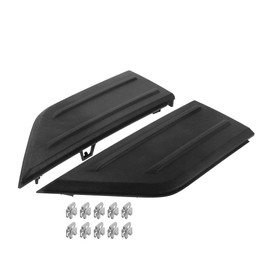 REPAIROCK Front Bumper Pads for Ford F-150 2021-2024 Front Left Right Bumper Protector Inserts Pads Caps Plastic Black 1 Pair