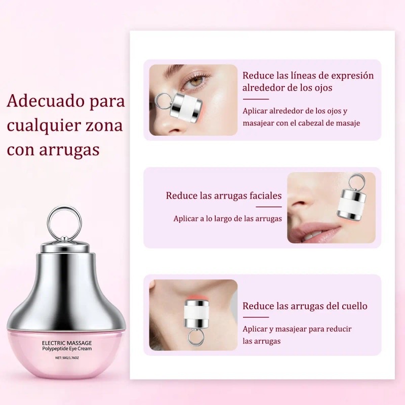 Crema Ojos Masaje Eléctrico Para Ojeras/líneas,uouou