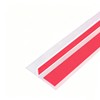 T-Shaped Clear Silicone Door Draft Stopper 1.97" x 20FT for