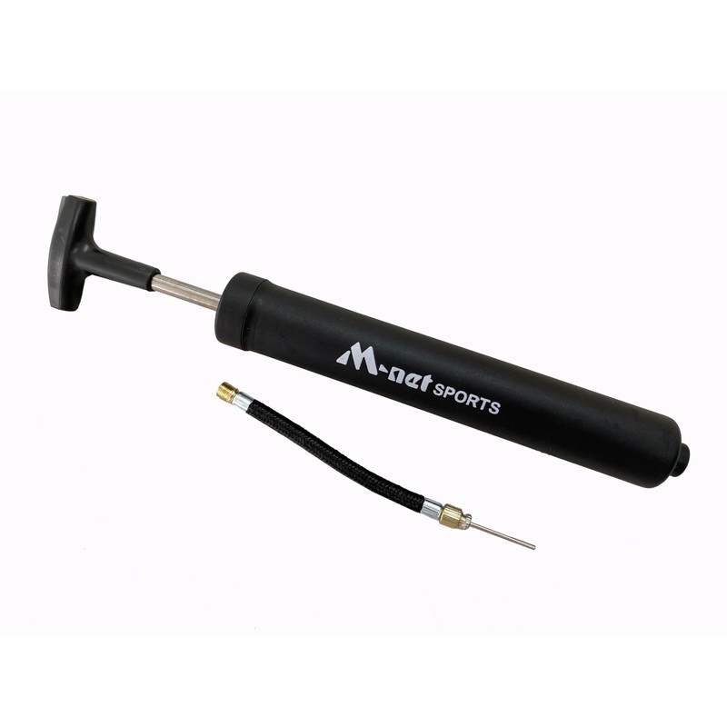 Ball Inflator Hand Pump Sport Ball Pump Matte Black MS039