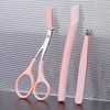 Ecobell Precise eyebrow trimming scissors, eyebrow razor, tweezers 3-piece set/razor / 정교한 눈썹정리 가위 눈썹칼 핀셋 3종세트/면도기