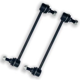 Chassora K80510 2PC Front Stabilizer Sway Bar End Link Fit for Hyundai 2005 2006 2007 2008 2009 Tucson, Compatible with Kia 2005-2010 Sportage