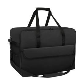 tonhui 22 Inch Griddle Carry Bag Fits for Blackstone 1813 Tabletop Griddle 22" with Hood, Portable Outdoor BBQ Grilling Carry Bag Grill Accessories, 600D Heavy Duty Storage Tote (Bag Only)