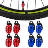 8 Pieces Grenade Shape Air Valve, Tire Valve Cap, Dust