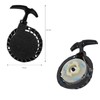 Headerbs Motorcycle Easy Pull Starter, Recoil Pull Start Starter, Easy