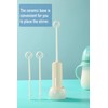 DOOBAANN Handheld Electric Baby Formula Mixer,Electric Milk Frothers,Handheld Drink Mixer(Beige)