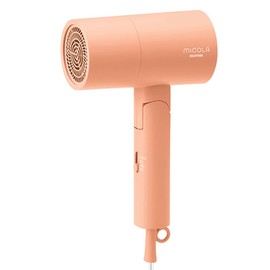 Iris Ohyama HDR-M102-D Ion Dryer, Large Airflow, Quick Drying, Lightweight, Speedy, Coral Orange