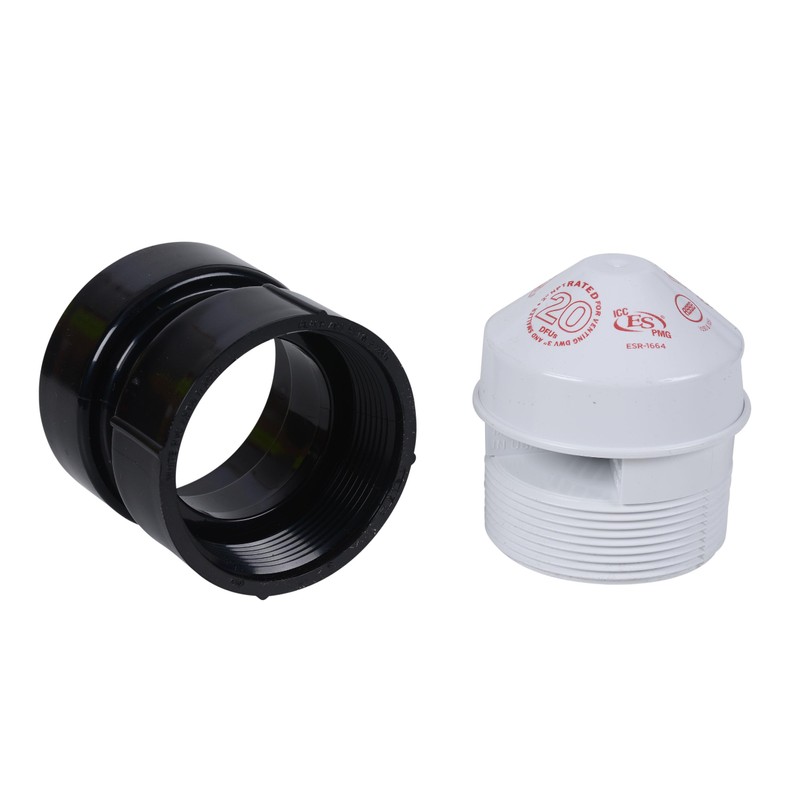 Oatey 39018, 1-1/2 X 2, Black