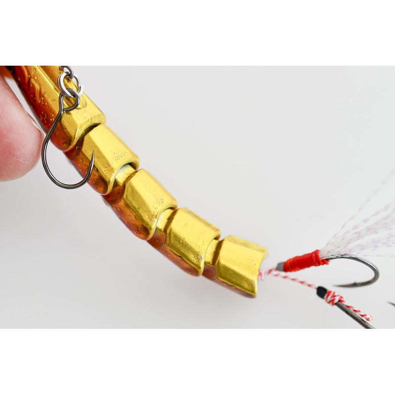 ON THE BLUE Jigggy Baby 30g #04 Hot Red Gold