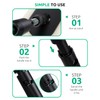 Aquarium Algae Scraper, Small Fish Tank Cleaner for Glass Algae