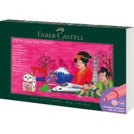 Faber-Castell 267183 - Set penne a inchiostro Pitt Artist Pen Tokyo