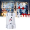 4.7inch Christmas Snowman Scene Hanging Lanterns Battery Operated Lighted Lamp