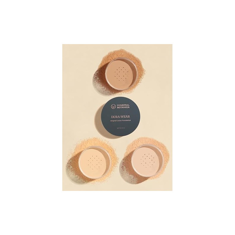 MINERAL BOTANICA Original Loose Foundation PLANT BASED VEGAN FRIENDLY ORGANIC