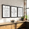 Christian Wall Art Set of 3, Bible Wood Prints -