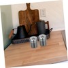 LABRIMP 3Pcs Portable Stainless Steel Spice Dispenser with Rotating Tops