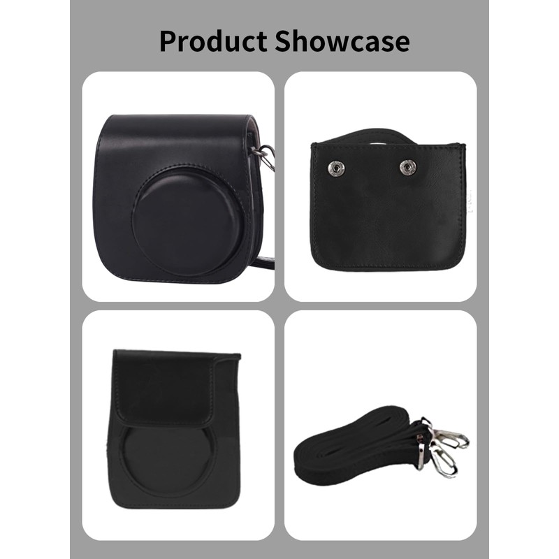 Protective Shoulder Bag for Instax Mini Cameras - Compatible with