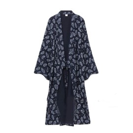 men's yukata Robes Kimono Robe Khan Steamed Clothing Pajamas #07 M