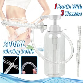 Hailicare Reusable Vaginal Douche Washing Device Irrigating Enema Anal Cleaning Bottle USA
