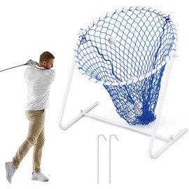 Vincreem 18 Inches Golf Chipping Net Golf Target Practice Net for Golf Practice Football Throwing Net Golf Pitching Net for Golfers Adults Indoor Outdoor Golf Gifts Accessories for Men, Women