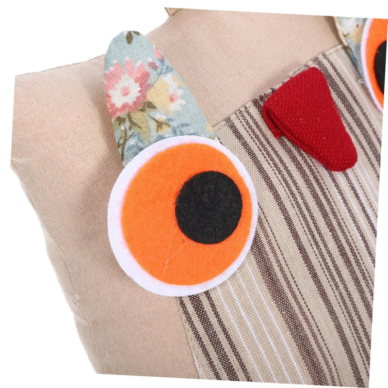 OSALADI Cute Fabric Animal Door Stopper Weighted Owl Design for