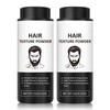 CAHIUYOA 2PCS Hair Texture Styling Powder for Men,Natural Volumizing and