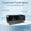 XCF Car Trunk Organizer, Collapsible Leather Car Trunk Storage Organizer