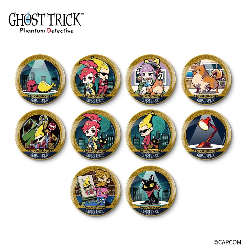 FANTHFUL Ghost Trick FP007GTPD2023 Trading Can Badge Box of 10
