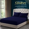 Sunshine Comforts Microfiber Fitted Sheets Breathable, Anti Wrinkle 26cm Deep