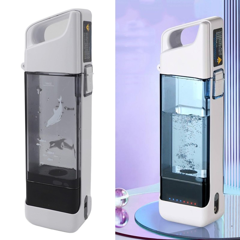 Hydrogen Water Cup, Portable Water Ionizer Generator, 1500 to 3000ppb