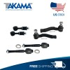 Takama 6Pcs Front Sway bar links & Tie Rod Ends