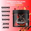 Pre ENTRENO BIOTECKPHARMA Barbarian Oxa y Clem 350 gr rinde