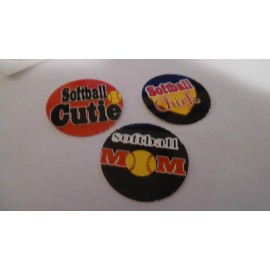 Unbranded Pre Cut One Inch Bottle Cap Images Softball Cutie Free Shipping - photo, 15 images