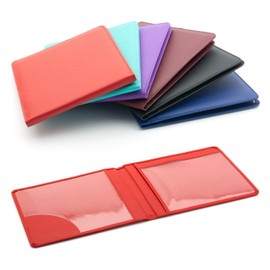 CKB LTD Red Soft PU Leather Disabled Disabled ID Card Holder Cover