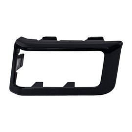 KarParts360 For GMC Sierra 1500 2022 2023 2024 2025 Fog Light Bezel Passenger Side | Front | CAPA | Plastic | Gloss | Black | Denali | Replacement For GM1039291, GM1039291C | 196743304380, 84878758