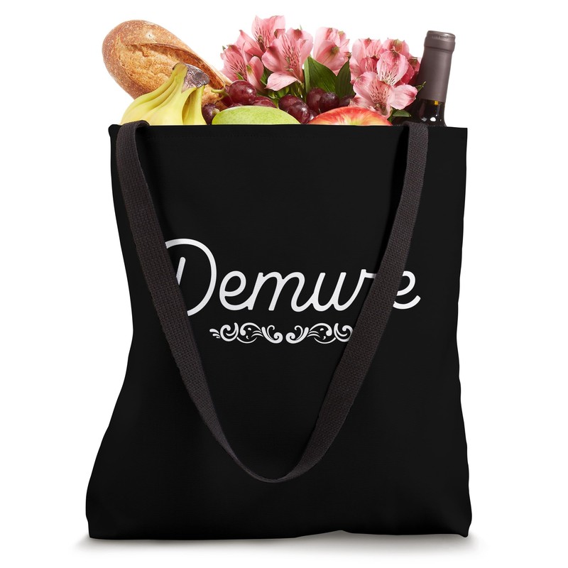 Demure Tote Bag