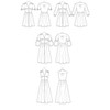 McCall's Patterns McCall's M7974A5 Women's Buttoned Dress, Sizes 6-14 Sewing