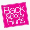 Back & Body Hurts Bumper Sticker Window Vinyl Decal 5"