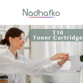 T10 Toner Black 4566C001 Remanufactured T10L Toner Replacement for Canon T10 Black Toner Cartridge for Color imageCLASS X LBP1538 MF1538 X C1538 imageRUNNER C1533 C1538 i-SENSYS X C1533 C1538 Printer