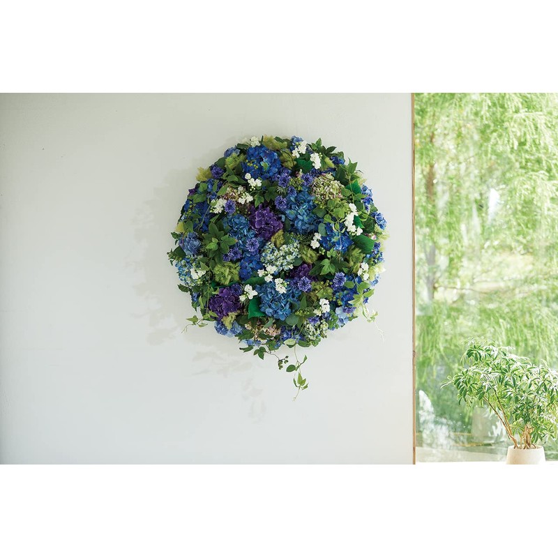 Tokyodo FM025047-015 Artificial Flowers MAGIQ Alto Hydrangea Gray, Flower Flesh