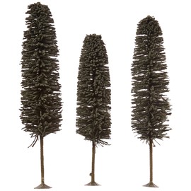Bachmann Trains - SCENE SCAPES - 8"- 10" CEDAR TREES (3 per box) - O Scale