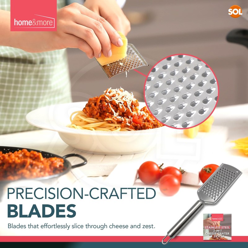 SOL Hand Cheese Grater and Lemon Zester Parmesan Cheese Graters